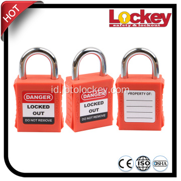 25mm Steel Short Shackle Lockout Tagout Gembok